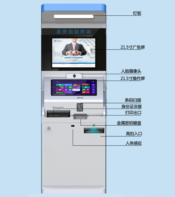 大阳城集团娱乐app网址下载2022国产飞腾工控机YPC-5507FT在政务服务自助终端中的应用